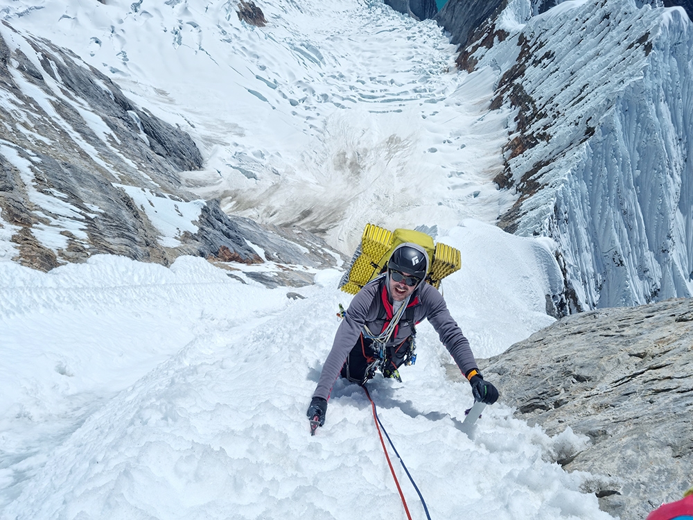 Siula Grande, East Face, Peru, Bru Busom, Marc Toralles