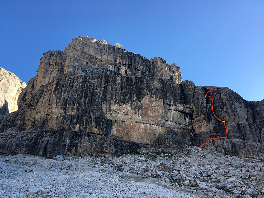 Crozzet del Rifugio, Val d’Ambiez, Brenta Dolomites