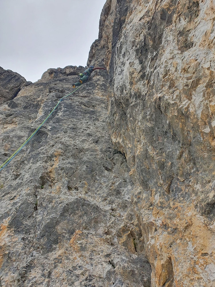 Roda di Vael, Catinaccio, Dolomiti, Simon Messner, Philipp Prünster, Martin Sieberer