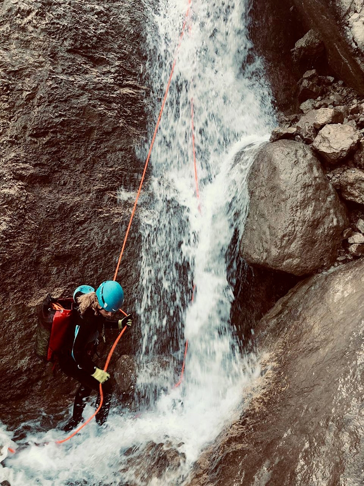 Canyon della Val Scura, Altopiano di Lavarone, Giulia Gabani, Francesco Sauro