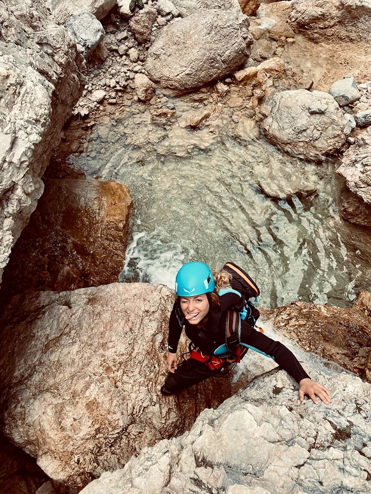 Canyon della Val Scura, Altopiano di Lavarone, Giulia Gabani, Francesco Sauro