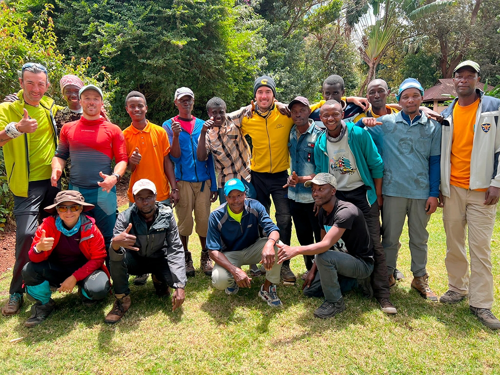 Andrea Lanfri, Massimo Coda, Mount Kilimanjaro