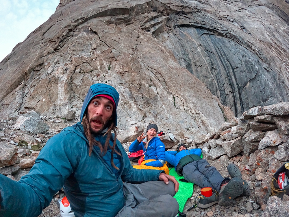 Perestroika Crack, Peak Slesova, Ak-Su Valley,  Kyrgyzstan