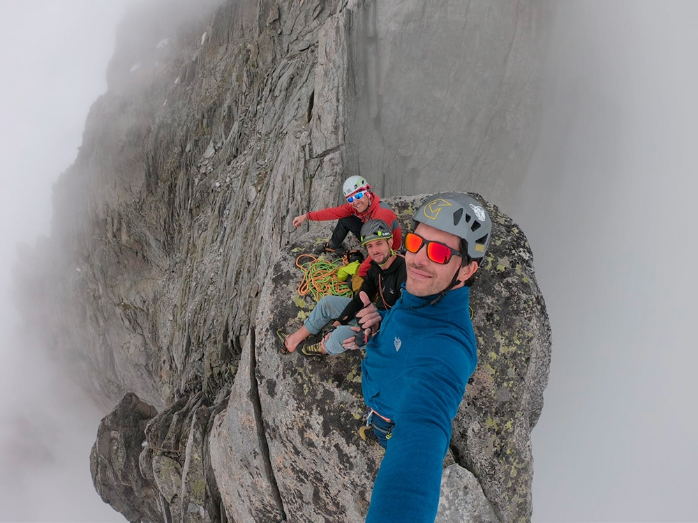 Monte Nero, Presanella, Punta Lisa, Jedi Master, Francesco Salvaterra, Nicola Bursi Gandolfi, Matteo Mazzieri