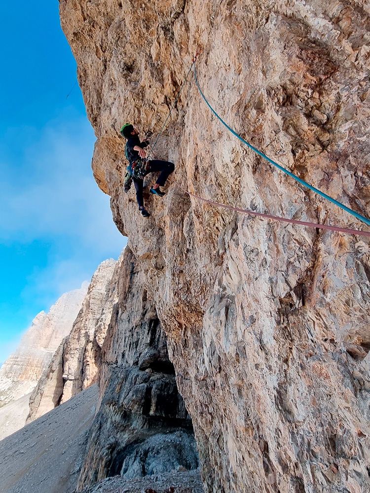 Semifreddo, Sass Pordoi, Dolomiti, Simon Messner, Martin Sieberer