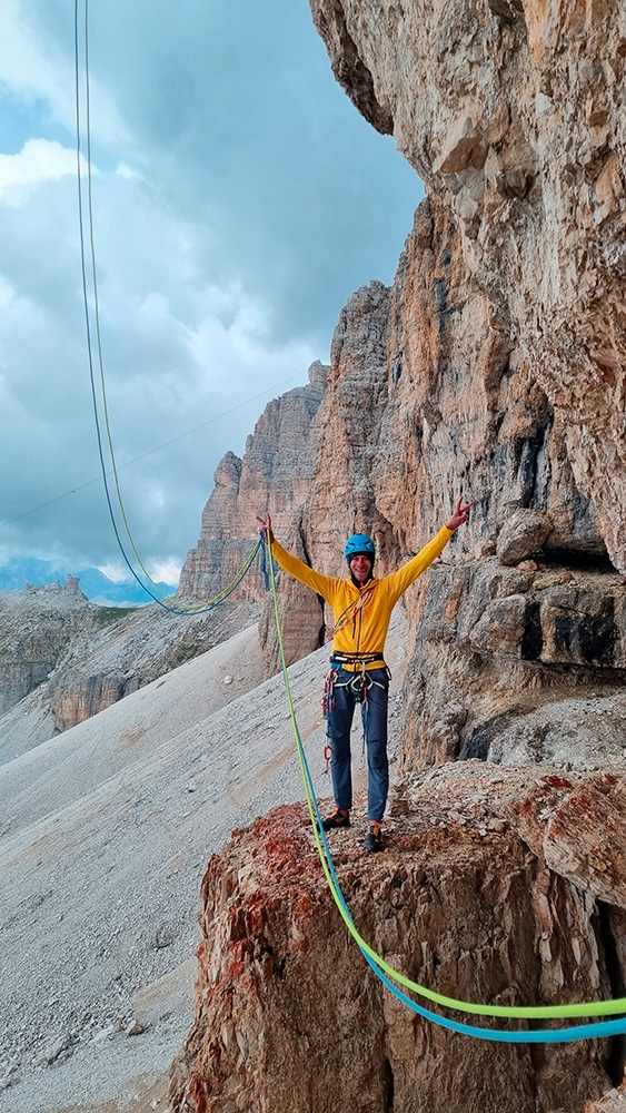 Semifreddo, Sass Pordoi, Dolomiti, Simon Messner, Martin Sieberer