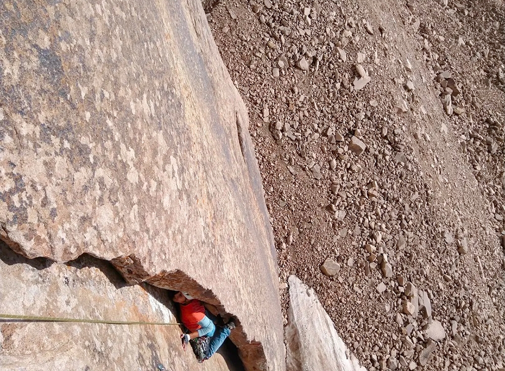 Iran, climbing, Alam Kooh, Mountain Warriors, Nasim Eshqi, Sina Heidari