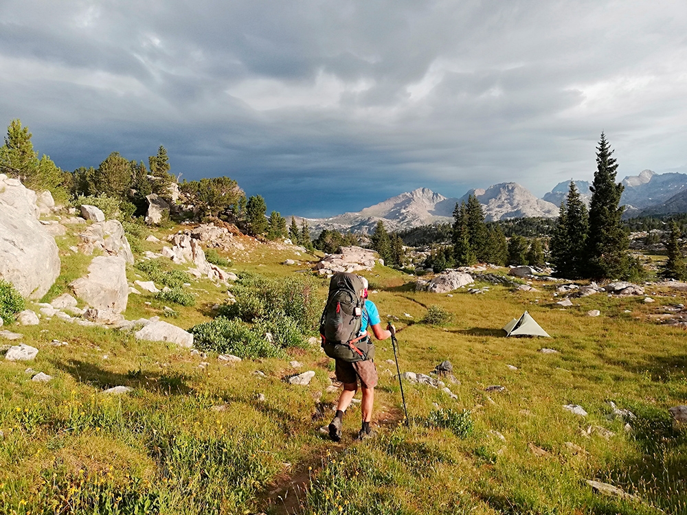 Wyoming, Backcountry, Wind River Range, trekking, USA, Diego Salvi