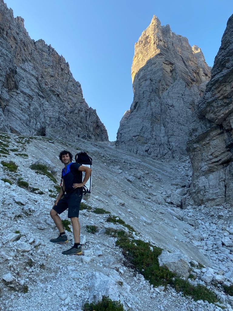 Libidine Grigia, Sasso di Toanella, Bosconero, Dolomiti, Alessandro Beber, Matteo Faletti, Alberto Fedrizzi