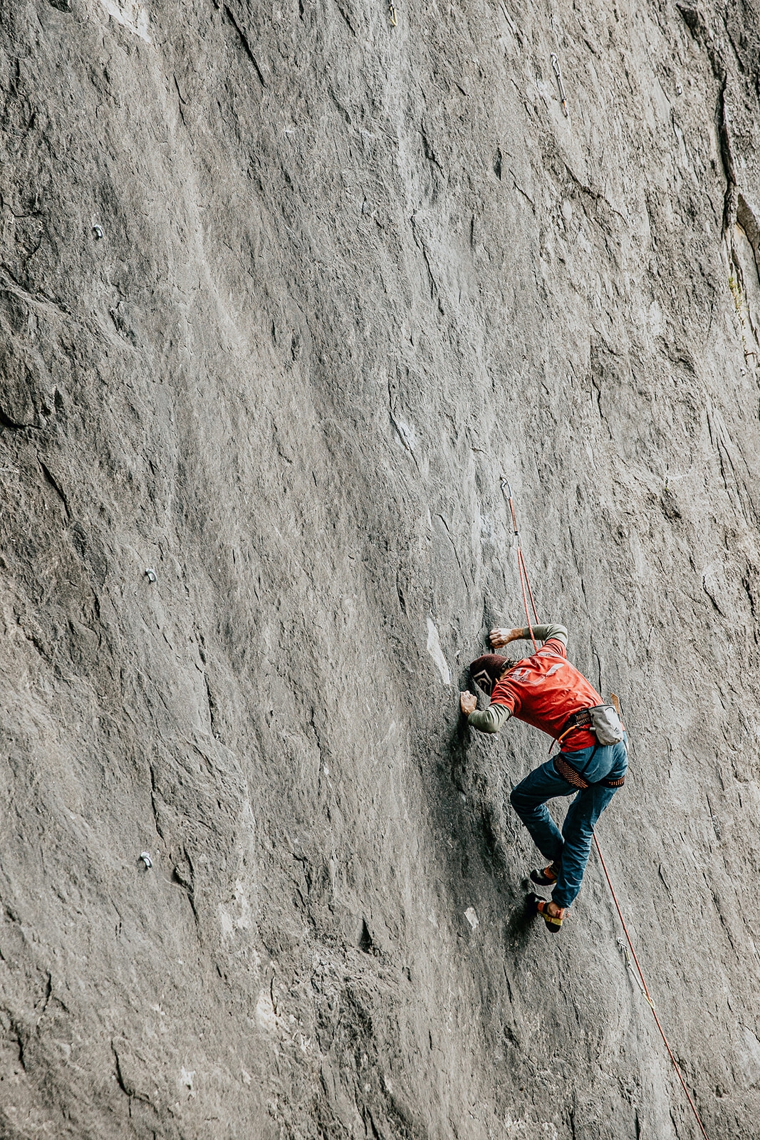 Andrea Gelfi, Monte Altissimo, Alpi Apuane, Lo Smanacchino