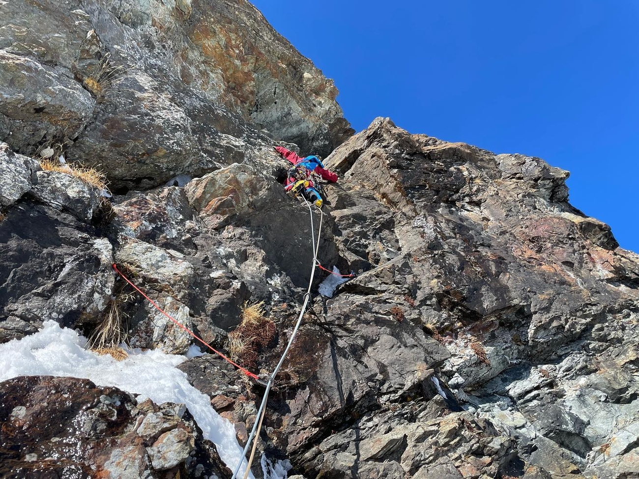 Mont Blanc du Créton, Petites Murailles, François Cazzanelli, Emrik Favre, Stefano Stradelli