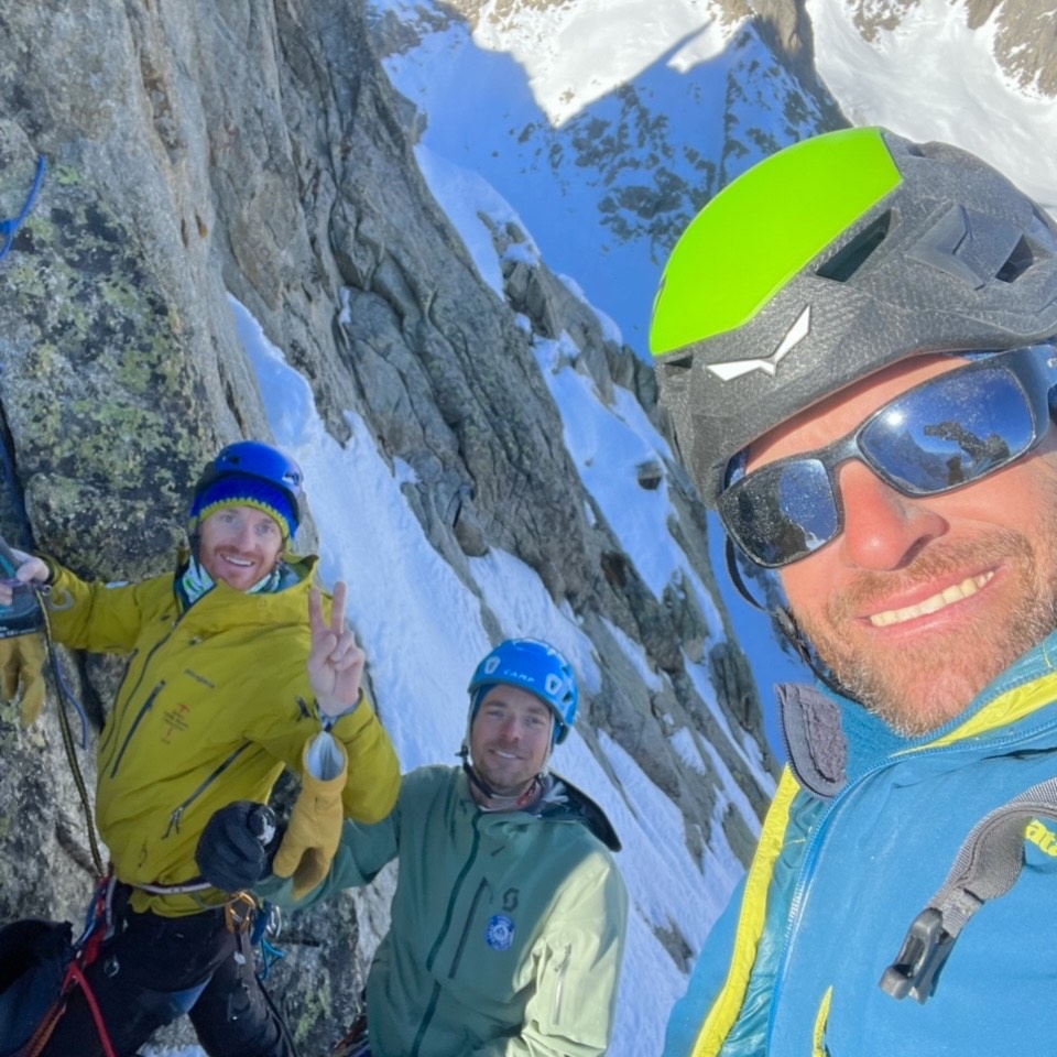 Aiguille de la Brenva, Nati Liberi, Niccolo Bruni, Gianluca Marra, Giovanni Ravizza