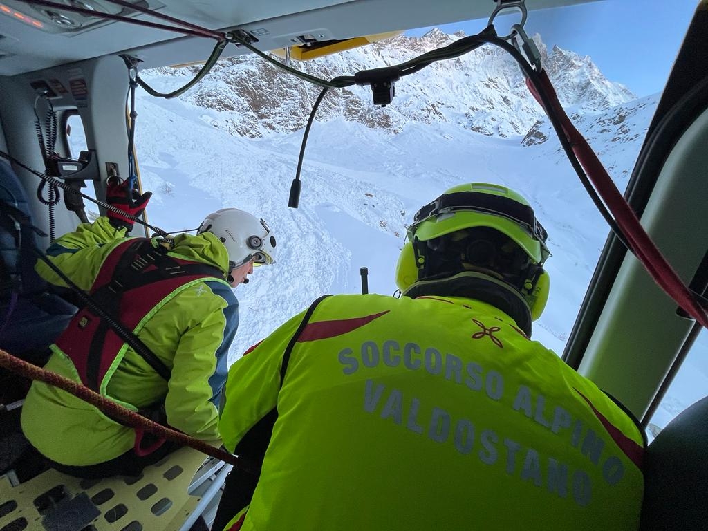 Val di Rhêmes, Valle d'Aosta, Sandro Dublanc, Lorenzo Holzknecht, Elia Meta