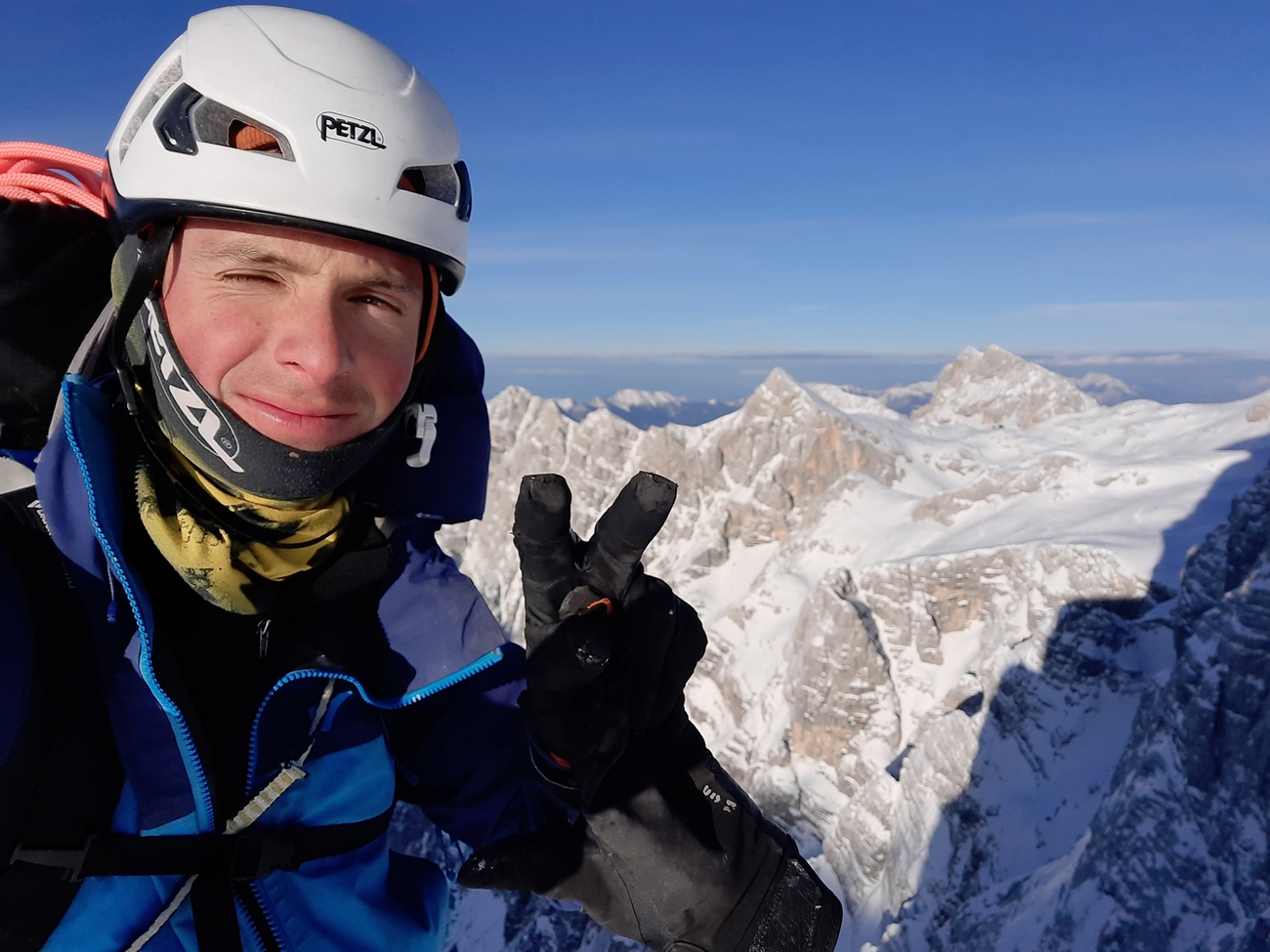 Triglav, Čopov steber, Gašper Pintar
