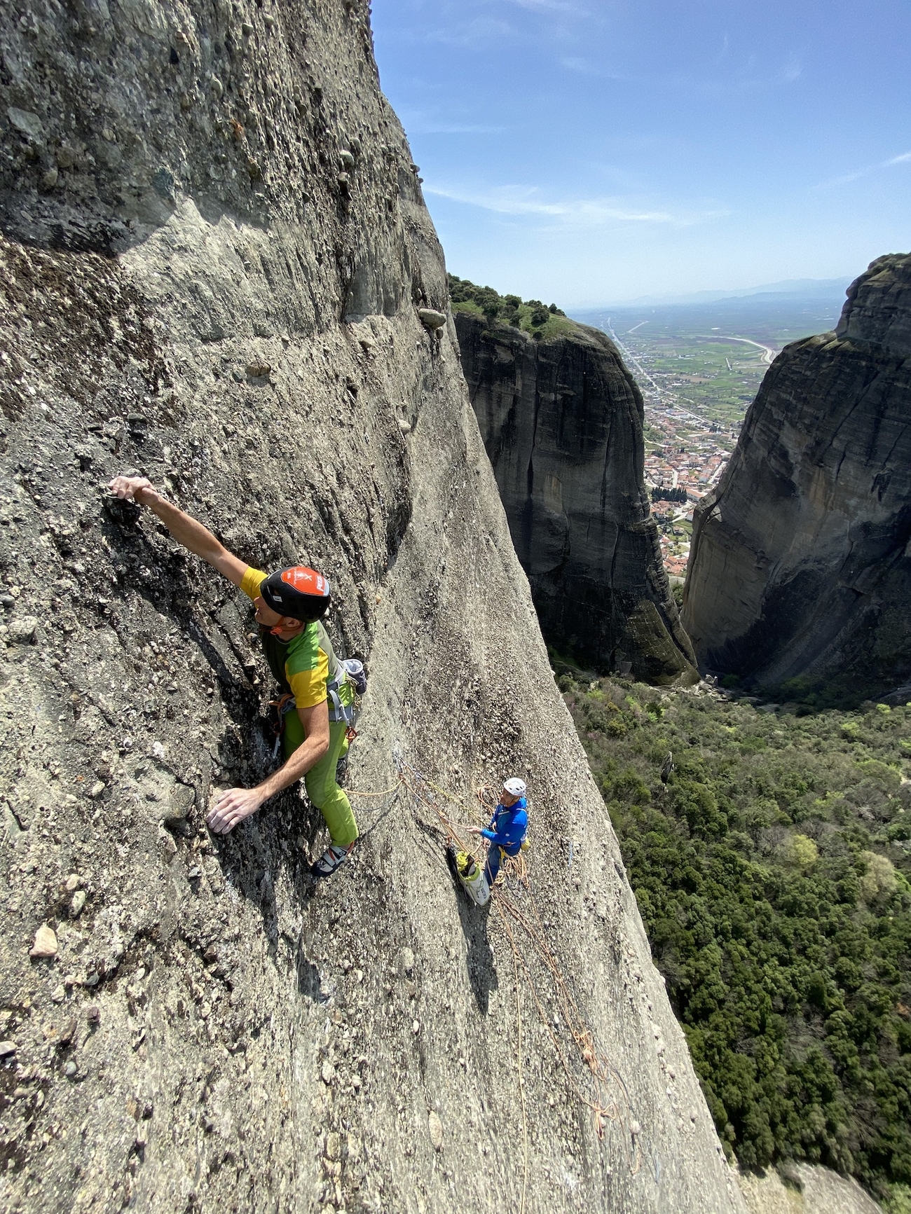 Meteora, Greece, Luca Giupponi, Rolando Larcher, Maurizio Oviglia