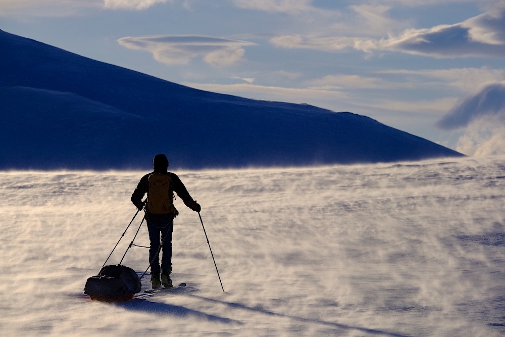 Sarek ski traverse, Arctic Circle