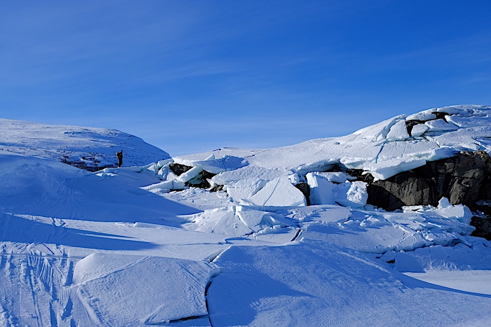 Sarek ski traverse, Arctic Circle