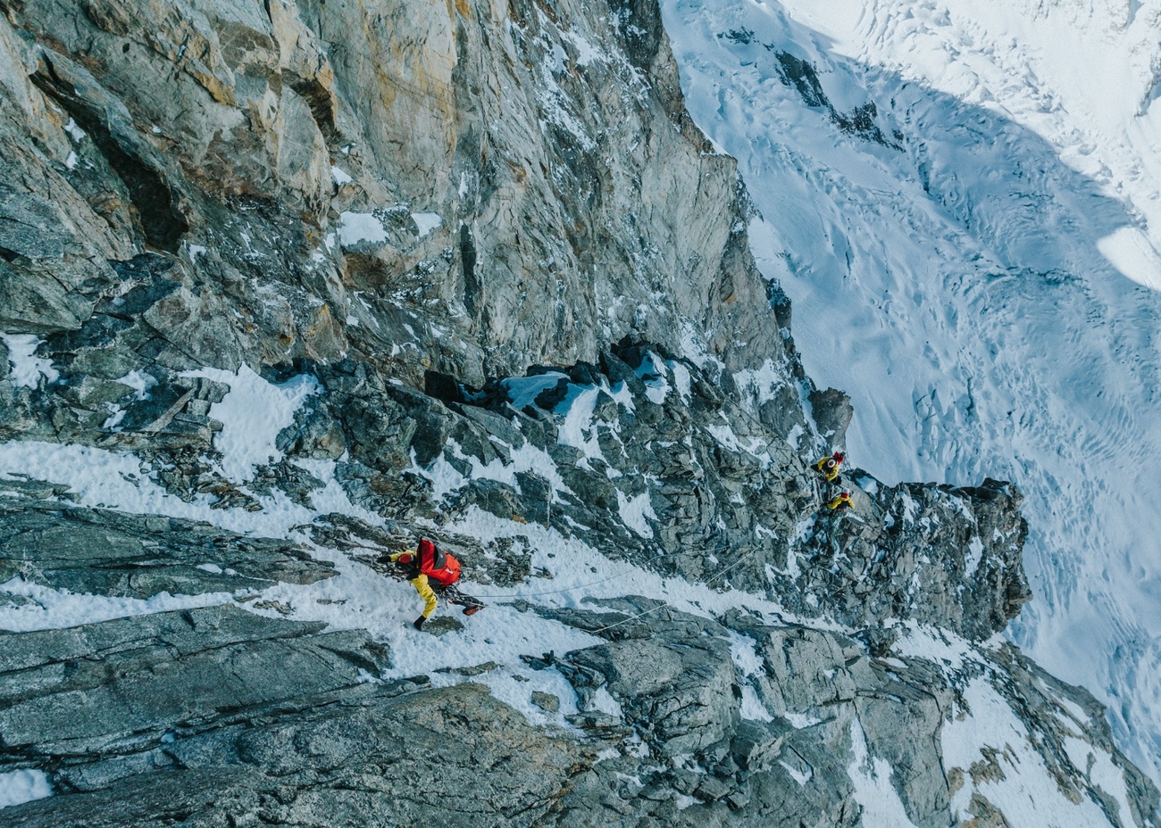 Grandes Jorasses, Direttissima, Punta Walker, Charles Dubouloz, Clovis Paulin, Symon Welfringer 