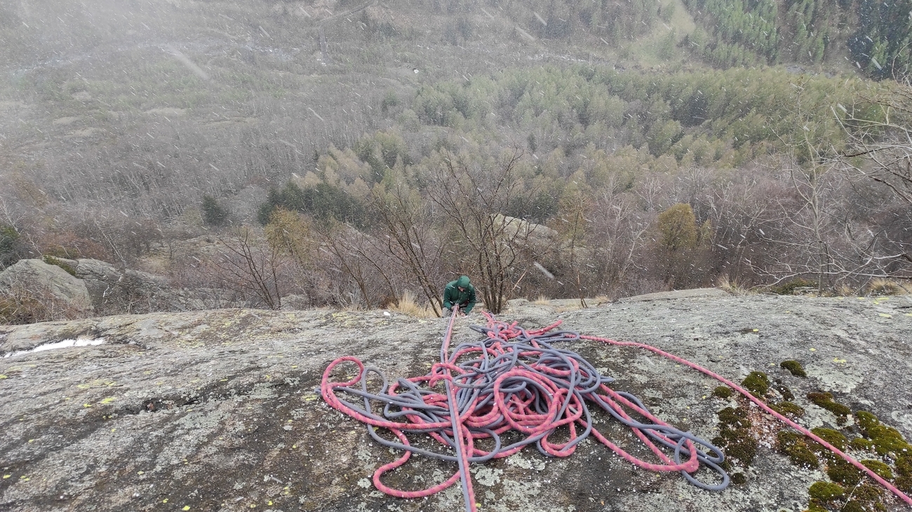 Vento di passione, Monte Piezza, Val Masino, Andrea Mariani, Graziano Milani, Lorenzo Milani