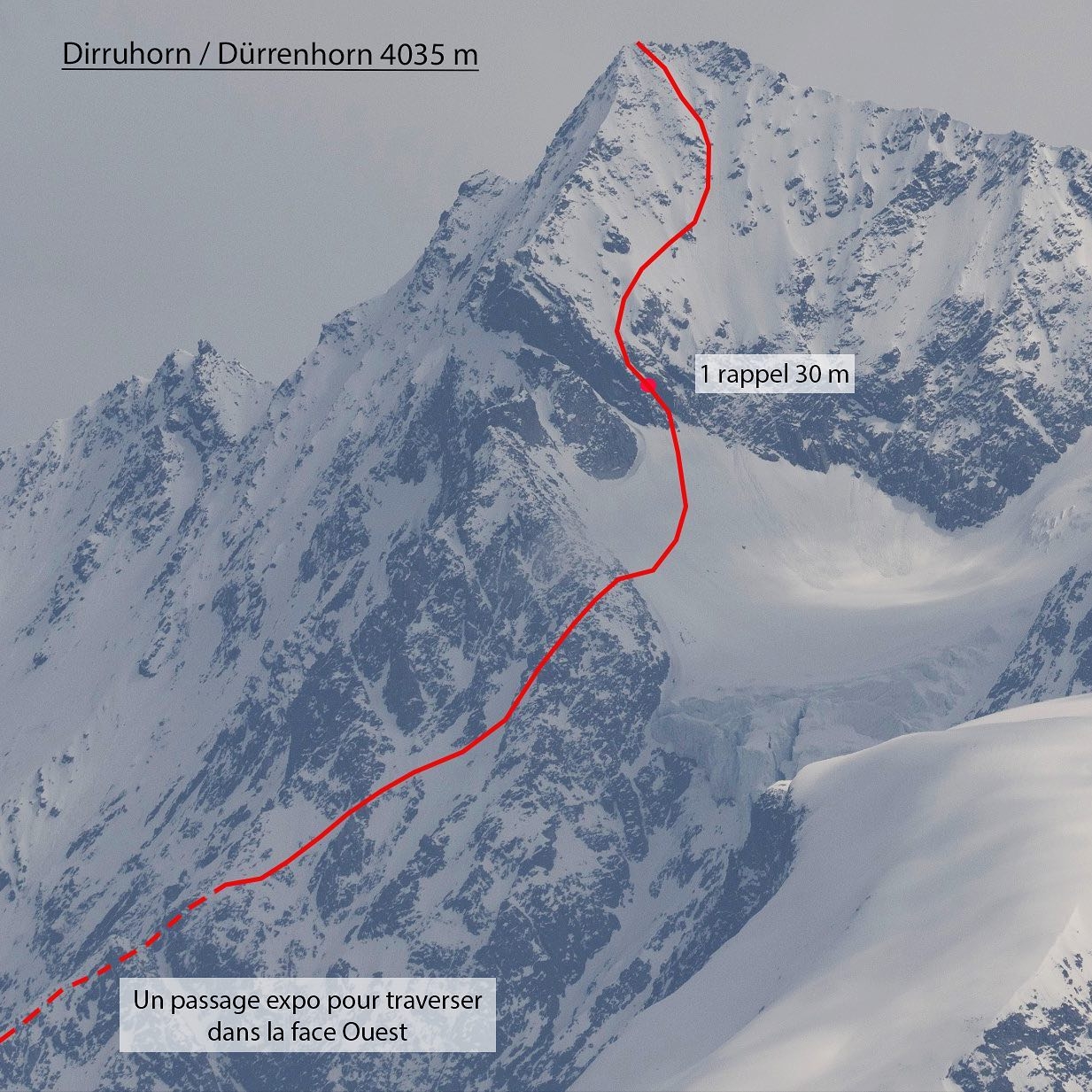 Dürrenhorn, Switzerland, Michael Arnold, Vivian Bruchez, Tom Lafaille, skiing