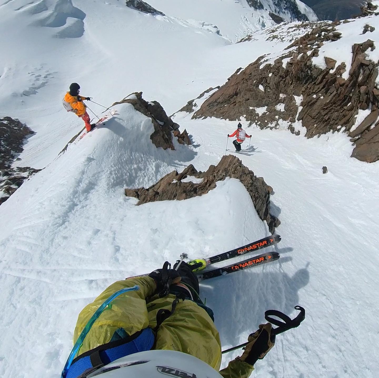 Dürrenhorn, Switzerland, Michael Arnold, Vivian Bruchez, Tom Lafaille, skiing
