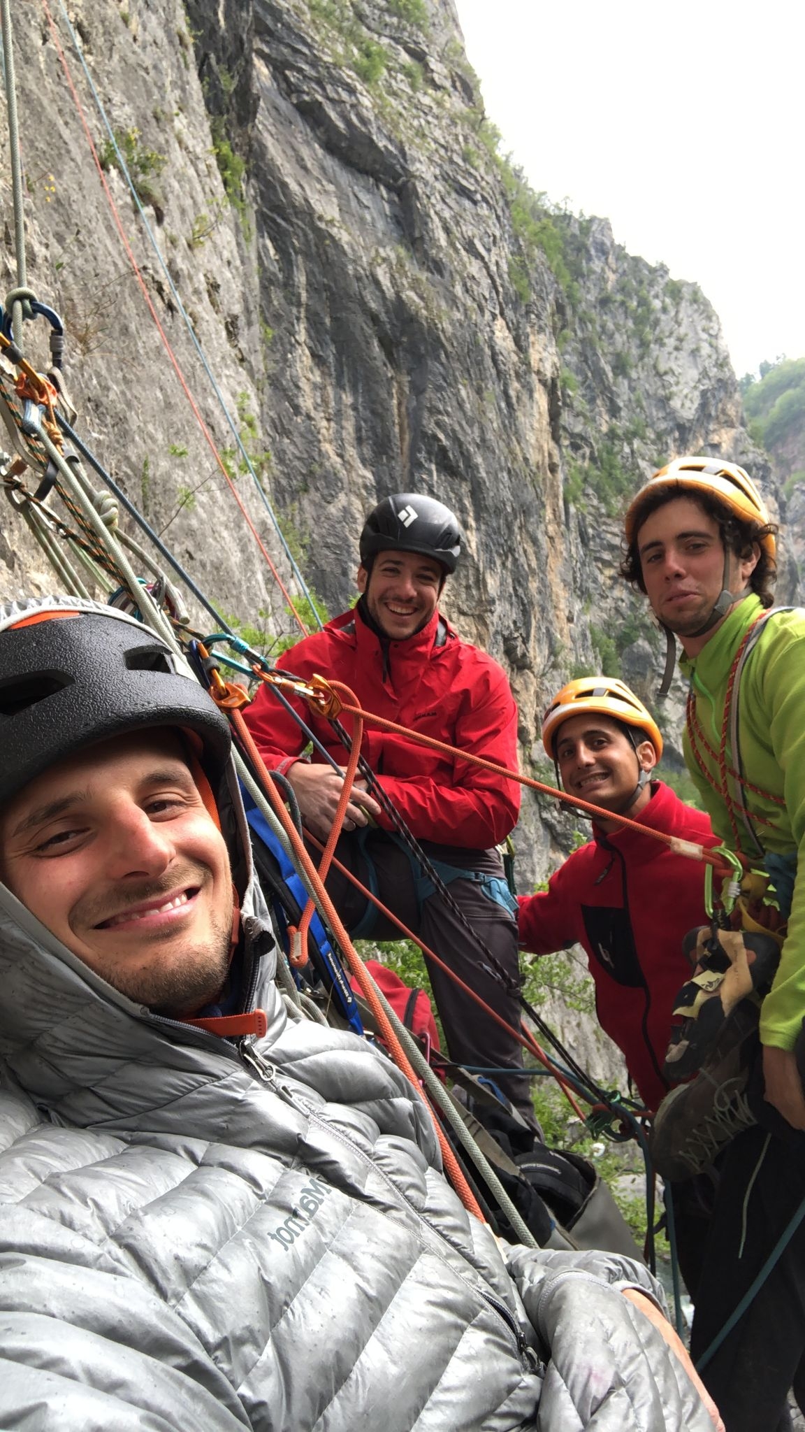 Magico Me, Parete del Limarò, Valle del Sarca, Nicola Cont, Martin Giovanazzi, Elio Mazzalai, Sebastiano Merz