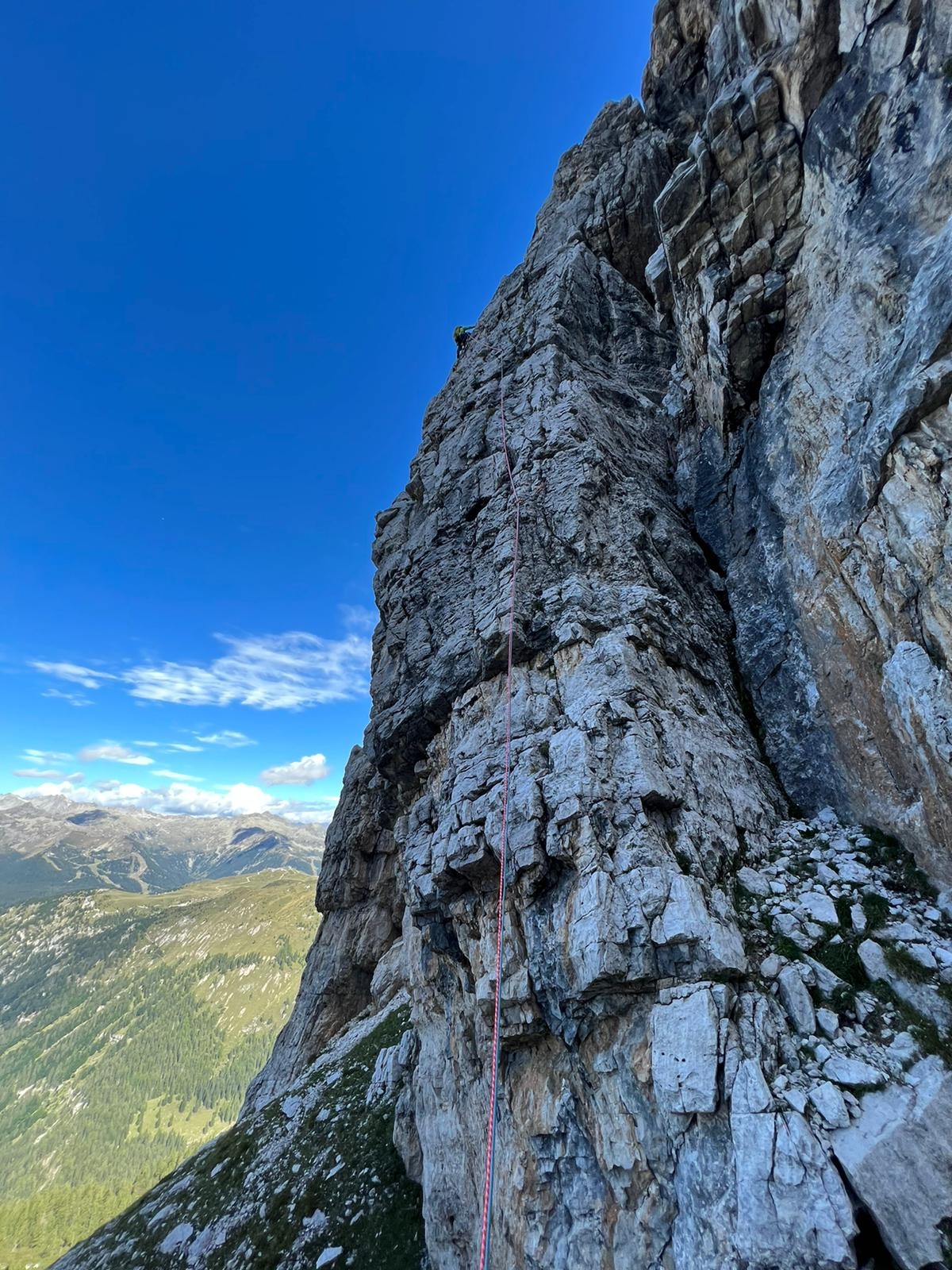 Via Boga, Torrione di Vallesinella, Dolomiti di Brenta