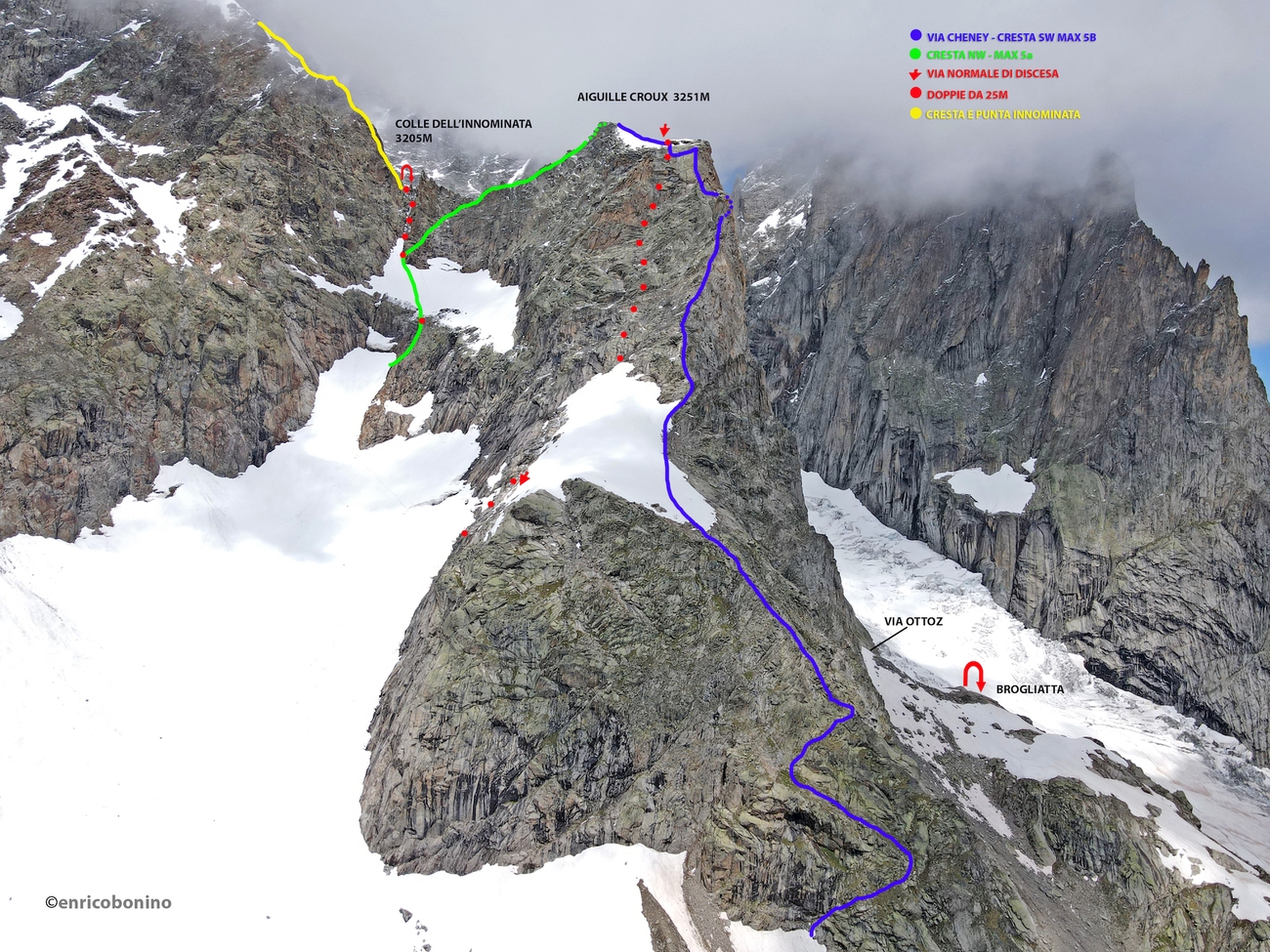 Val Veny, Monte Bianco