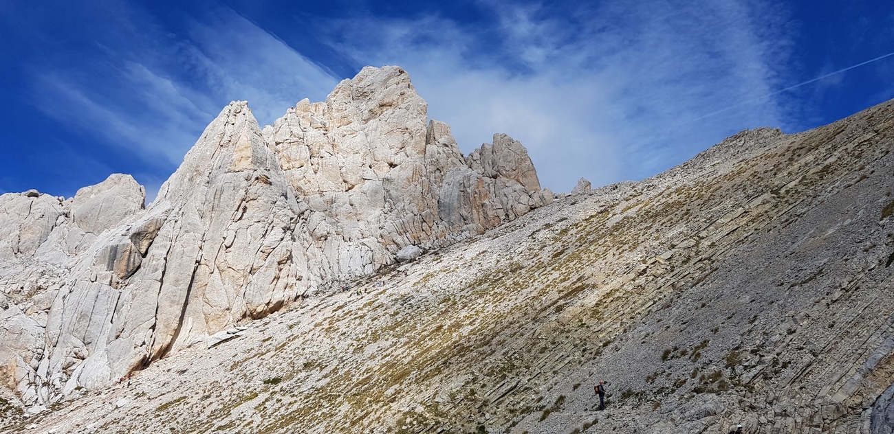 Gran Sasso d'Italia, Ferrata dei Ginepri, Via Ferrata Brizio