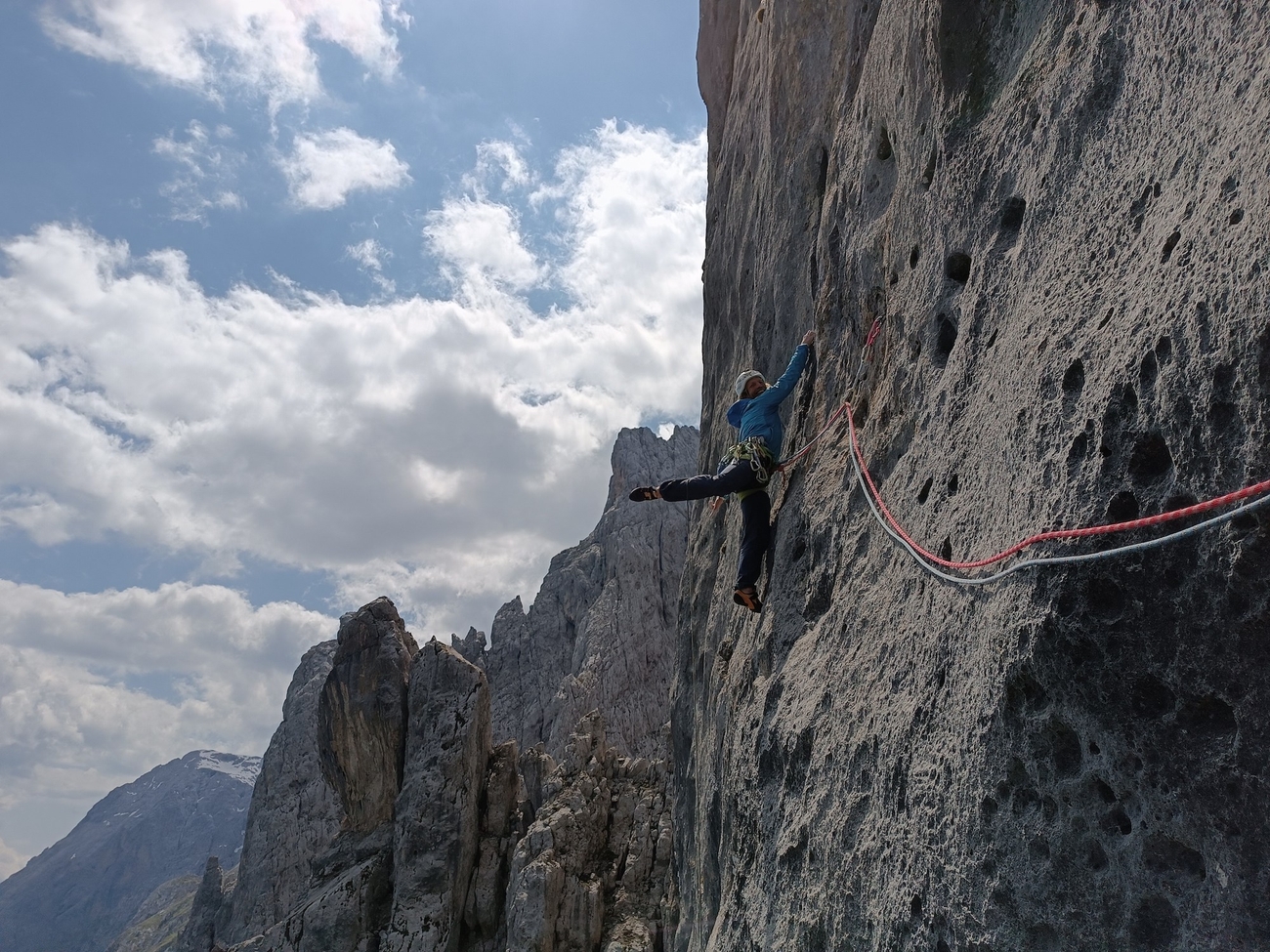 Spiz d’Agner, Dolomites, Barbari nel TAO, Nicolò Geremia, Mirco Grasso