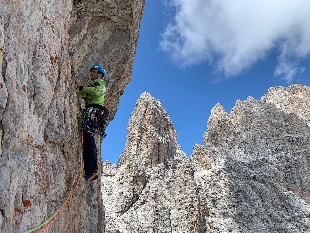 Cima Brenta Alta, Brenta Dolomites, Gabriele Carrara, Nicola Castagna, Andrea Galizzi