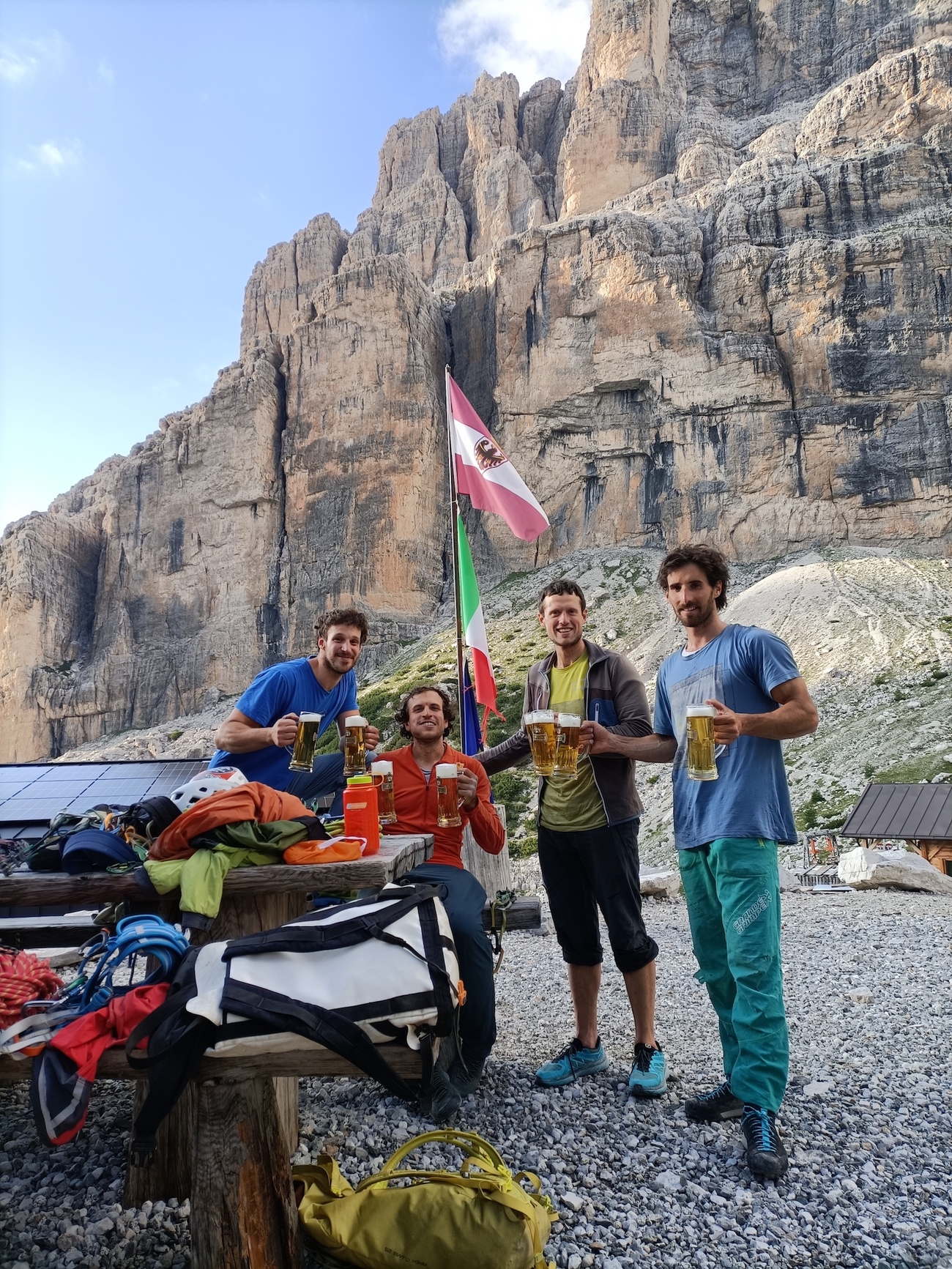 Cima Brenta Alta, Brenta Dolomites, Gabriele Carrara, Nicola Castagna, Andrea Galizzi