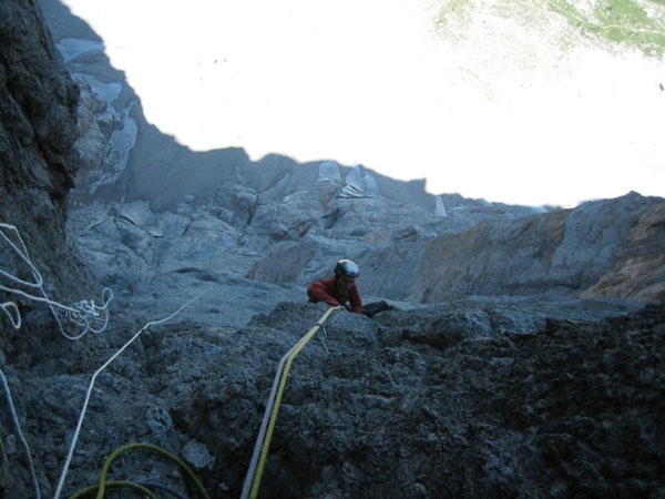 Nuvole Barocche alla Civetta: prima ripetizione per Baù e Beber