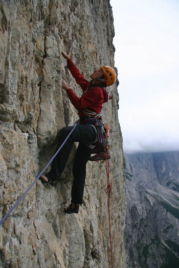 Donnafugata Torre Trieste, first free ascent by Mauro Bubu Bole
