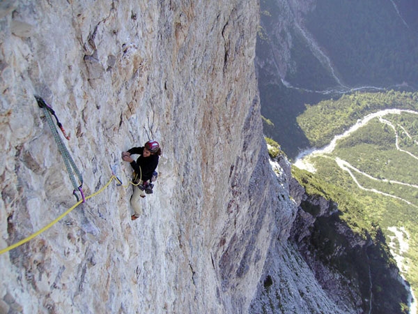 Donnafugata Torre Trieste, first free ascent by Mauro Bubu Bole