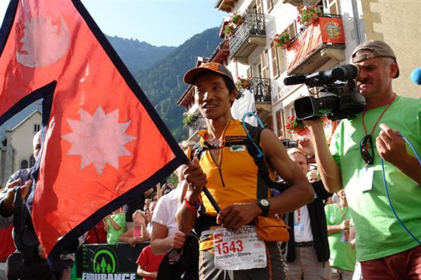 North Face Ultra Trail Tour du Mont Blanc a Marco Olmo