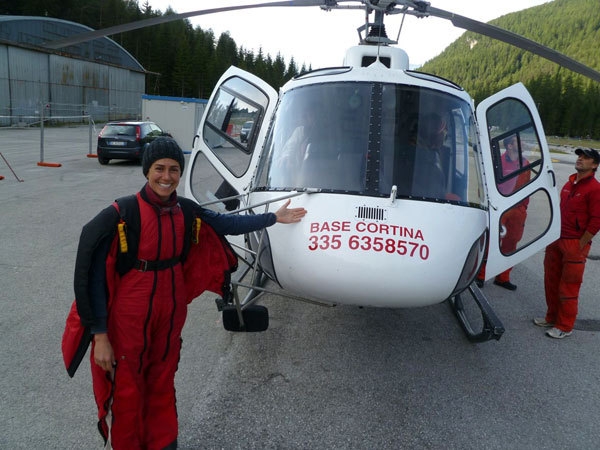 Steph Davis BASE Jump Tofana di Rozes