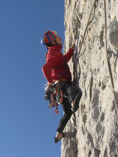 Arrampicata: Cima di Valscura, ripetizione della via Dal Pozzo - Fontana