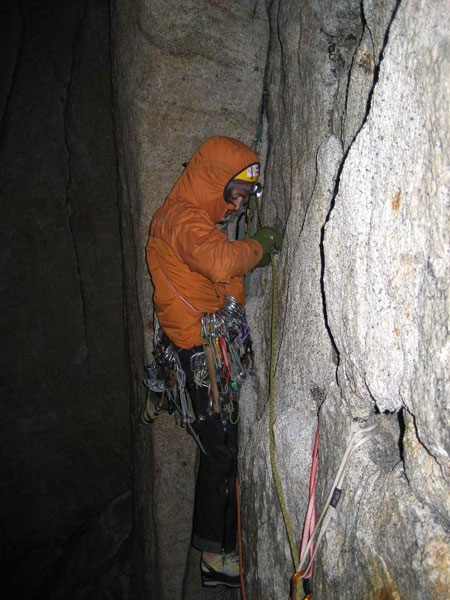 La strana coppia Cristian Brenna ed Hervé Barmasse sul Cerro Piergiorgio