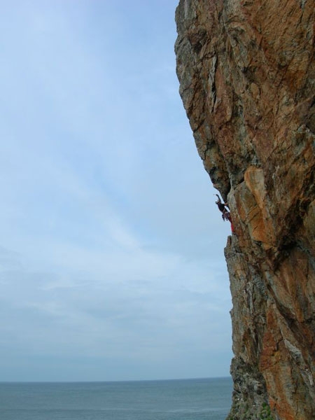 Svab e Larcher all' International Climbing Meeting in Galles
