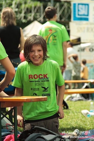 Rock Junior 2008 and happy climbing