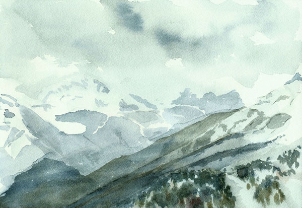 Riccarda de Eccher: la montagna, l'alpinismo e la pittura