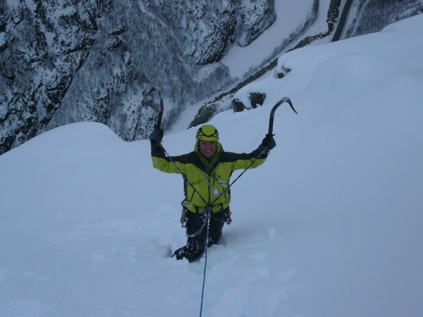 Norway ice climbing first ascents by Robert Jasper, Markus Stofer & Roger Schäli