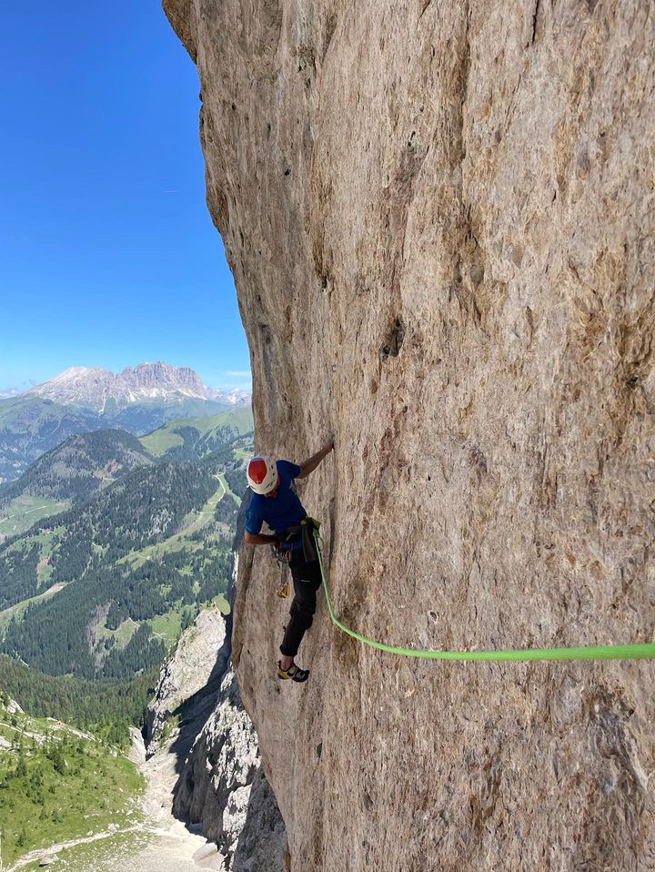 Vallaccia, Dolomiti, Torre di Mezzaluna, Angelo Contessi, Leo Gheza, Monologica