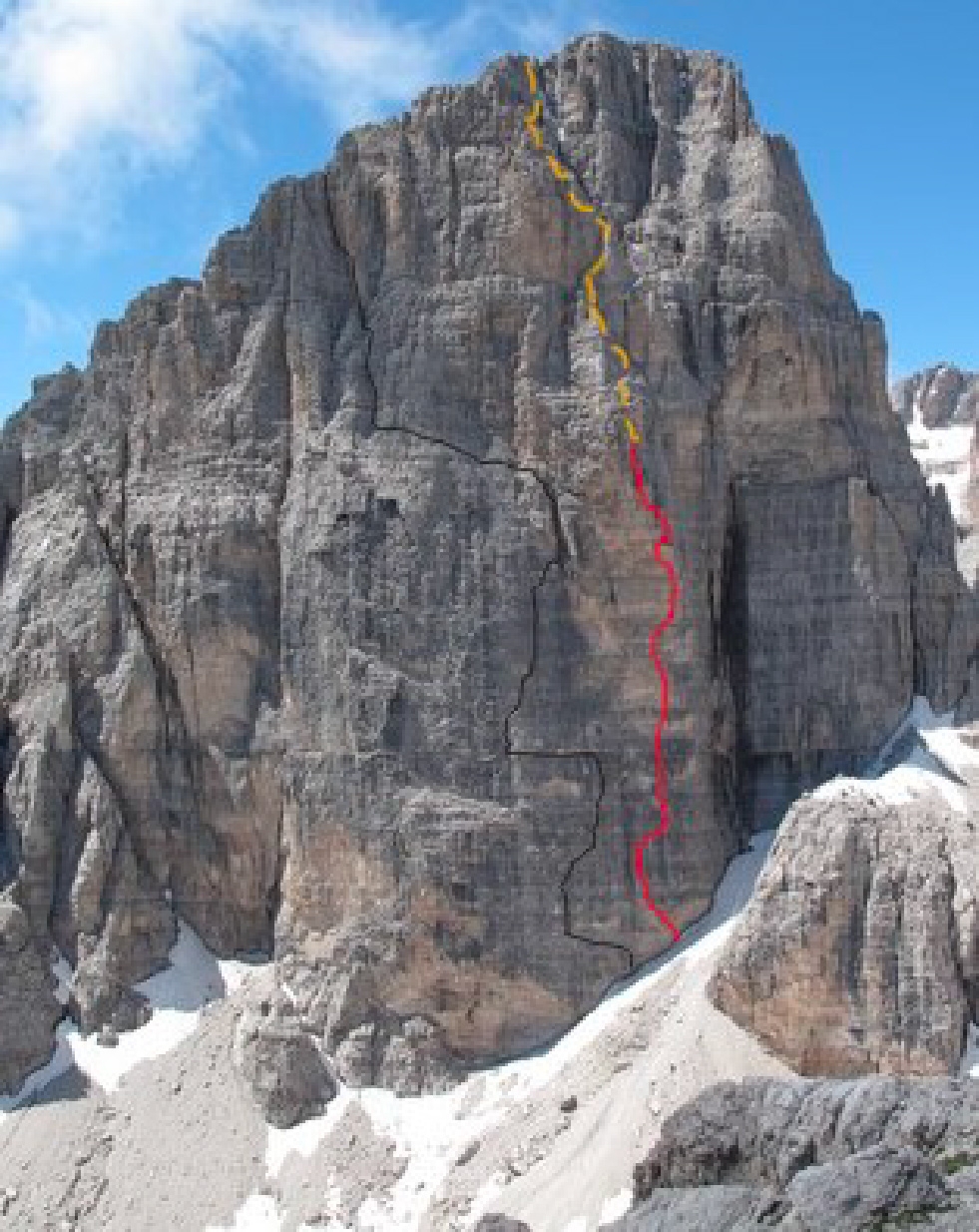 Cima Brenta Alta, Brenta Dolomites, Gabriele Carrara, Nicola Castagna, Andrea Galizzi