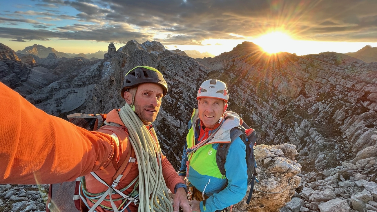Furcia Rossa, Dolomites, Hubert Eisendle, Simon Kehrer