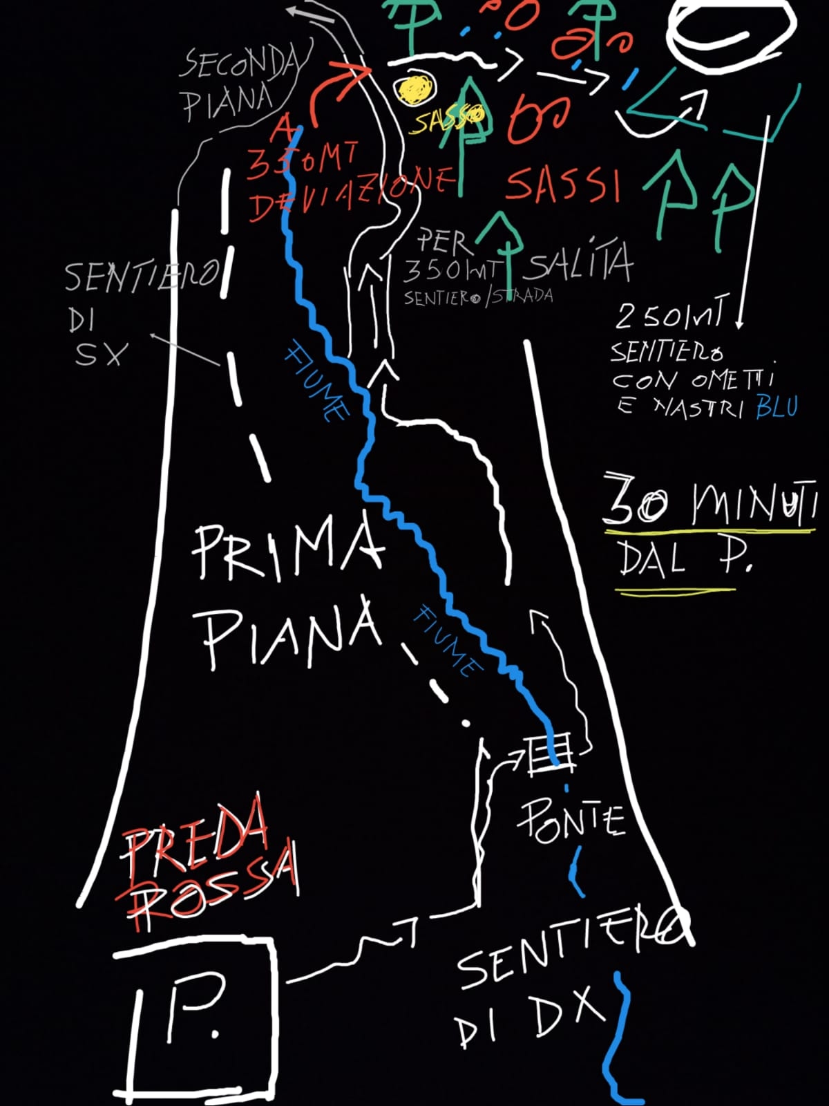 Predarossa, Val Masino