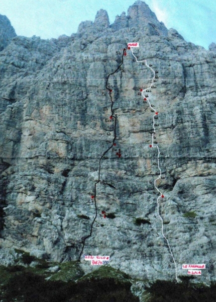 Le farfalle di Luca, Monte Cridola