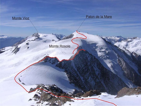 Traversata delle Tredici Cime nel Gruppo Ortles Cevedale Cevedale