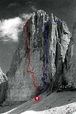 Hasse Brandler Cima Grande di Lavaredo